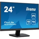 iiyama XU2493HSU-B7, Monitor LED Nero (opaco)