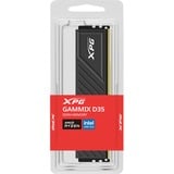 ADATA GAMMIX D35 memoria 16 GB 1 x 16 GB DDR4 288-pin DIMM Nero, 16 GB, 1 x 16 GB, DDR4, 3200 MHz, 288-pin DIMM