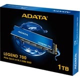 ADATA LEGEND 700 1 TB, Disco a stato solido blu/Oro