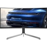 AOC Porsche PD34 Monitor PC 86,4 cm (34") 3440 x 1440 Pixel Wide Quad HD QD-OLED Nero, Monitor di gioco Nero (opaco)/Argento, 86,4 cm (34"), 3440 x 1440 Pixel, Wide Quad HD, QD-OLED, 0,03 ms, Nero