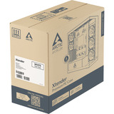 ARCTIC Xtender White (Clear Glass) Midi Tower Bianco, Chassis Tower bianco, Midi Tower, PC, Bianco, EATX, Metallo, Vetro temperato, Gaming