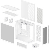ARCTIC Xtender (White) Midi Tower Bianco, Chassis Tower bianco, Midi Tower, PC, Bianco, EATX, Metallo, Vetro temperato, Gaming