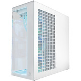ARCTIC Xtender (White) Midi Tower Bianco, Chassis Tower bianco, Midi Tower, PC, Bianco, EATX, Metallo, Vetro temperato, Gaming