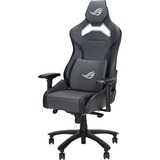 ASUS ROG CHARIOT X CORE Sedia per gaming universale Seduta imbottita Nero, Grigio, Sedili di gioco grigio/Nero, Sedia per gaming universale, 136 kg, Seduta imbottita, Schienale imbottito tappezzato, 160 cm, 190 cm