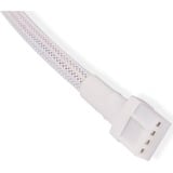 Alphacool Cavo di prolunga 4 pin a 4 pin, 15 cm bianco