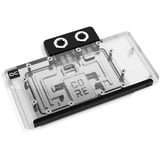 Alphacool Core RX 9070 XT Steel Legend, Raffreddamento ad acqua trasparente/cromo