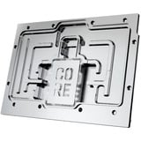 Alphacool Core RX 9070 XT Steel Legend, Raffreddamento ad acqua trasparente/cromo