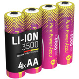 Ansmann 1311-0034, Batteria rosa/Giallo