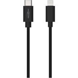 Ansmann Cavo adattatore USB 2.0, connettore USB-C > connettore Lightning Nero