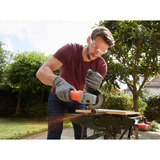 BLACK+DECKER BEG010-QS, Smerigliatrice angolare arancione /Nero