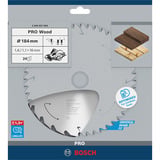 Bosch 2 608 837 698 lama circolare 18,4 cm 1 pz, Lama per sega In legno duro, Legno dolce, 18,4 cm, 1,6 cm, 1,1 mm, 7900 Giri/min, 1,6 mm