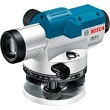 Bosch GOL 26 G + GR 500 + BT 160 Livella lineare 100 m, Leveler blu, 100 m, 1,6 mm/m, 360°, Orizzontale, Livella lineare, Nero, Blu, Argento
