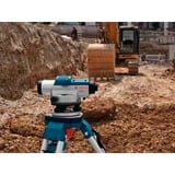 Bosch GOL 26 G + GR 500 + BT 160 Livella lineare 100 m, Leveler blu, 100 m, 1,6 mm/m, 360°, Orizzontale, Livella lineare, Nero, Blu, Argento