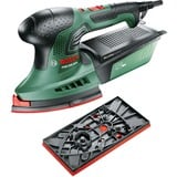 Bosch PSM 200 AES Levigatrice multiuso 26000 OPM Nero, Verde, Rosso, Multi Sander verde/Nero, Levigatrice multiuso, Velcro, Nero, Verde, Rosso, 6000 OPM, 26000 OPM, 1,8 mm
