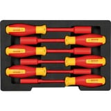 Bosch Set di chiavi a bussola VDE Professional, esagonale 7-14mm, chiave combinata   rosso/Giallo