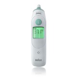 Braun ThermoScan 6 Termometro a contatto Bianco Orecchio Pulsanti bianco, Termometro a contatto, Bianco, Orecchio, Pulsanti, °C, LCD