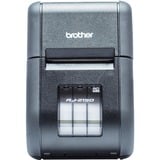 Brother RJ-2150 stampante POS 203 x 203 DPI Con cavo e senza cavo Termica diretta Stampante portatile, Stampante ricevute Nero, Termica diretta, Stampante portatile, 203 x 203 DPI, 6 ips (pollici al secondo), 152 mm/s, 6 cm