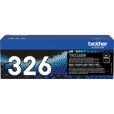 Brother TN-326BK cartuccia toner 1 pz Originale Nero 4000 pagine, Nero, 1 pz