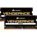 Corsair Vengeance CMSX32GX4M2A3000C18 memoria 32 GB 2 x 16 GB DDR4 3000 MHz Nero, 32 GB, 2 x 16 GB, DDR4, 3000 MHz, 260-pin SO-DIMM