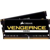 Corsair Vengeance CMSX32GX4M2A3000C18 memoria 32 GB 2 x 16 GB DDR4 3000 MHz Nero, 32 GB, 2 x 16 GB, DDR4, 3000 MHz, 260-pin SO-DIMM