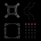 DeepCool AK400 Zero Dark, raffreddamento CPU  Nero