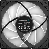 DeepCool FC120-3 IN 1 Case per computer Ventilatore 12 cm Nero, Grigio 3 pz Nero/trasparente, Ventilatore, 12 cm, 500 Giri/min, 1800 Giri/min, 28 dB, 61,91 pdc/min