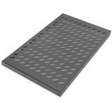 Digitus Ripiani per armadi di rete e server, Il vano inferiore Nero, Nero, 50 kg, 1U, Turchia, 48,3 cm (19"), 5,2 kg