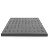 Digitus Ripiani per armadi di rete e server, Il vano inferiore Nero, Nero, 50 kg, 1U, Turchia, 48,3 cm (19"), 5,2 kg