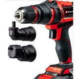 EINHELL Power X-Change Trapano avvitatore a batteria TE-CD 18/45 3X-Li +22, 18 Volt rosso/Nero