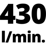 Einhell TE-AC 430/90/10 compressore ad aria 3000 W 430 l/min rosso/Nero, 430 l/min, 10 bar, 3000 W, 68,3 kg