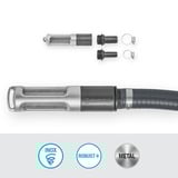 GARDENA Filtro di aspirazione in metallo con valvola di non ritorno, 19mm (3/4") / 25mm (1") grigio/Argento