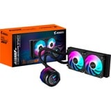 GIGABYTE AORUS WATERFORCE X II 240, Raffreddamento ad acqua Nero