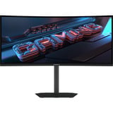 GIGABYTE GS34WQCA Monitor Gaming Curvo 34" WQHD – 3440 x 1440, 1500R, 120Hz, 1ms, 300 cd/m², FreeSync Premium, HDR Ready, HDMI 2.0, DisplayPort 1.4, Monitor di gioco Nero, 1500R, 120Hz, 1ms, 300 cd/m², FreeSync Premium, HDR Ready, HDMI 2.0, DisplayPort 1.4, 86,4 cm (34"), 3440 x 1440 Pixel, Wide Quad HD, LCD, 1 ms, Nero