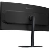GIGABYTE GS34WQCA Monitor Gaming Curvo 34" WQHD – 3440 x 1440, 1500R, 120Hz, 1ms, 300 cd/m², FreeSync Premium, HDR Ready, HDMI 2.0, DisplayPort 1.4, Monitor di gioco Nero, 1500R, 120Hz, 1ms, 300 cd/m², FreeSync Premium, HDR Ready, HDMI 2.0, DisplayPort 1.4, 86,4 cm (34"), 3440 x 1440 Pixel, Wide Quad HD, LCD, 1 ms, Nero