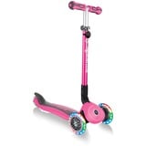 GLOBBER Go-Up Deluxe Lights, Scooter fucsia