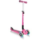 GLOBBER Go-Up Deluxe Lights, Scooter fucsia