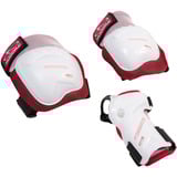HUDORA Set di protezioni biomeccaniche Comfort, Accessori fucsia/Bianco