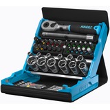 Hazet Set di punte SmartCase 2200SC-2, 50 pezzi, Set di bit Nero/Blu