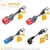 Juice Technology JUICE BOOSTER 2 German Traveller Set, Wallbox antracite/Nero