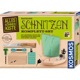 KOSMOS Schnitzen Komplett-Set, Bricolage Kit per esperimenti, 8 anno/i, Multicolore