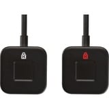 Kensington Chiavetta con lettore di impronte digitali desktop VeriMark, Sicurezza Nero, 29 mm, 29 mm, 15 mm, 5,7 g, 136 g, 130 mm