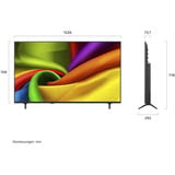 LG 55NU800B6LA.AEEQ, Televisore LED Nero