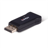 Lindy Emulatore EDID DisplayPort 1.4, Adattatore Nero