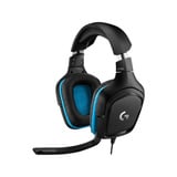 Logitech G432 Cuffia Padiglione auricolare Connettore 3.5 mm Nero, Blu, Cuffia da gioco Nero/Blu, Cuffia, Padiglione auricolare, Giocare, Nero, Blu, Stereofonico, Cablato