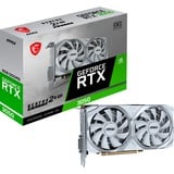 MSI VENTUS RTX 3050 2X XS WHITE 8G OC NVIDIA GeForce RTX 3050 8 GB GDDR6, Scheda grafica GeForce RTX 3050, 8 GB, GDDR6, 128 bit, 7680 x 4320 Pixel, PCI Express x8 4.0