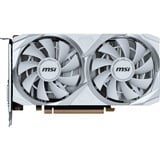 MSI VENTUS RTX 3050 2X XS WHITE 8G OC NVIDIA GeForce RTX 3050 8 GB GDDR6, Scheda grafica GeForce RTX 3050, 8 GB, GDDR6, 128 bit, 7680 x 4320 Pixel, PCI Express x8 4.0
