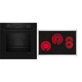 Neff B2CCG6AK3, Set forno Nero/in acciaio inox