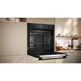 Neff B2CCG6AK3 + T18SDH9L0 set di elettrodomestici da cucina Ceramica Forno elettrico, Set forno Nero/in acciaio inox, Ceramica, 4 Fornello(i), Vetro-ceramica, Nero, Touch, 79,5 cm