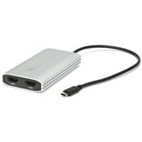OWC Adattatore Thunderbolt 3 > Doppio HDMI 4K argento/Nero