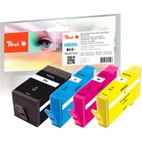 Peach PI300-767 cartuccia d'inchiostro 4 pz Compatibile Resa elevata (XL) Nero, Ciano, Magenta, Giallo Resa elevata (XL), 28 ml, 12 ml, 1120 pagine, 4 pz, Confezione combo